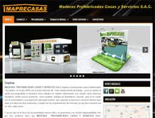 Tablet Screenshot of maprecasas.com